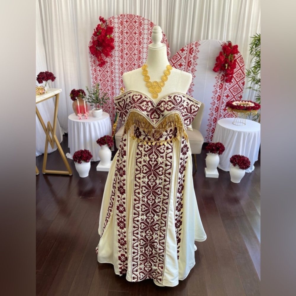 Bridal Palestinian Custom Dress